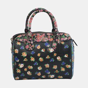 Coach Mini Bennett Satchel in Floral Mix Print Coated Canvas F57626